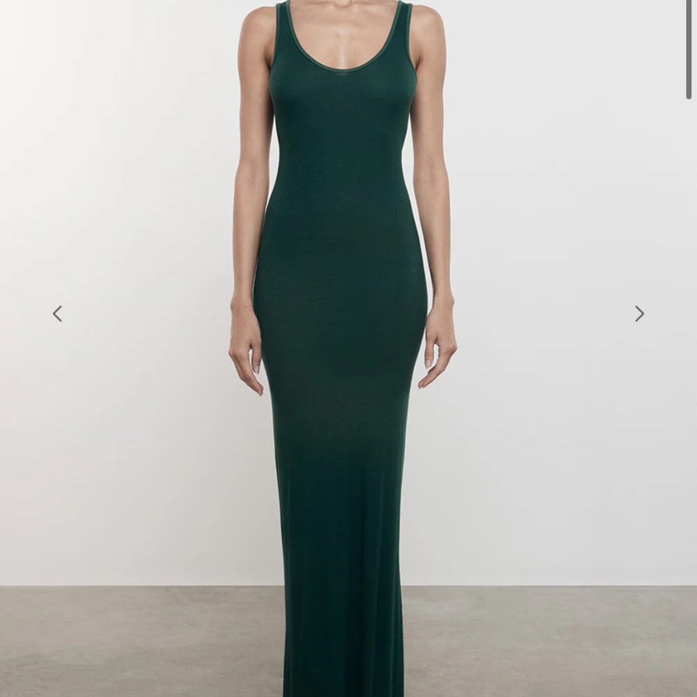 Enza Costa Silk Rib Maxi Dress